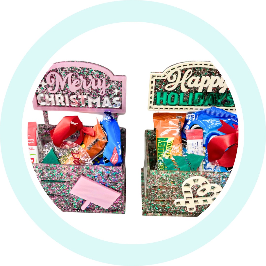 Making Christmas Treat Boxes - Custom Made Better