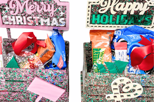Making Christmas Treat Boxes - Custom Made Better