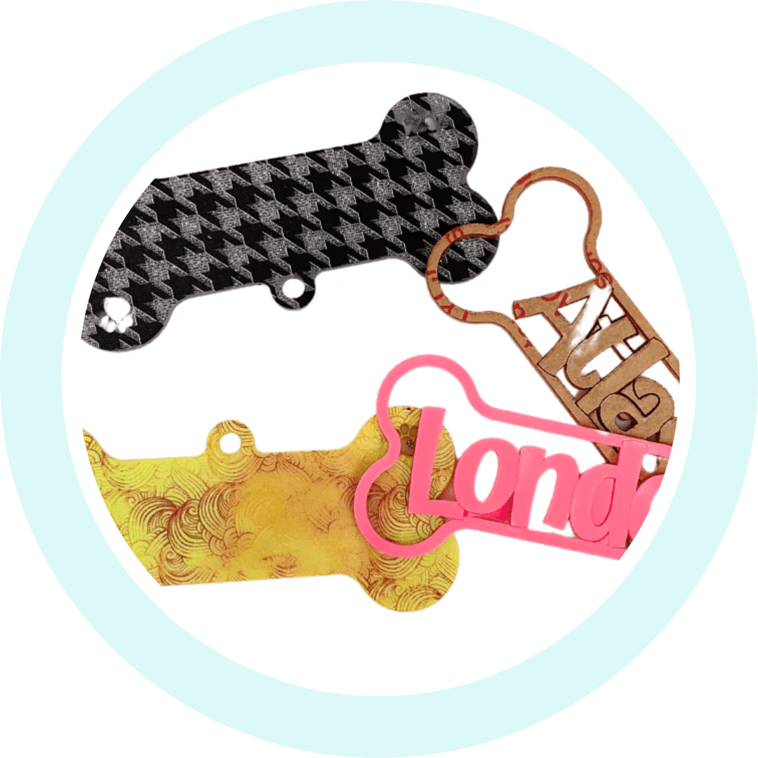 New Cuttle - Dog Bone Ornaments - Custom Made Better
