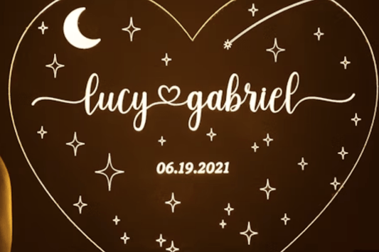 New Cuttle Template - Heart Night Lights! - Custom Made Better