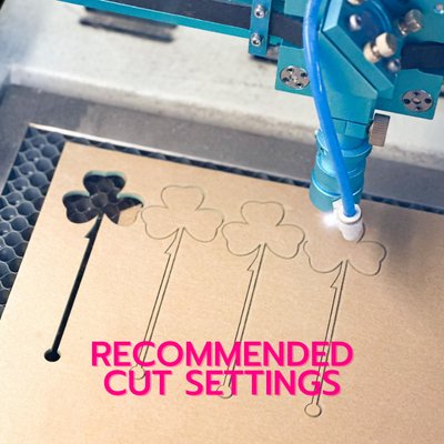 Recommended Cut Settings & Guidelines - Custom Made Better