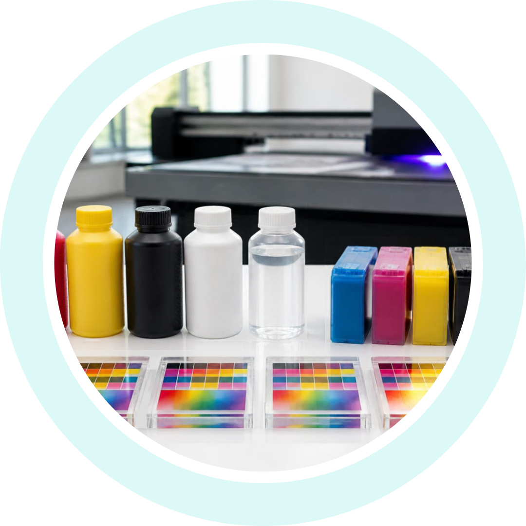 UV Ink Comparison Chart - Eufy, Mimaki, Logojet, Jay's Printers, Refinecolor, & more! - Custom Made Better