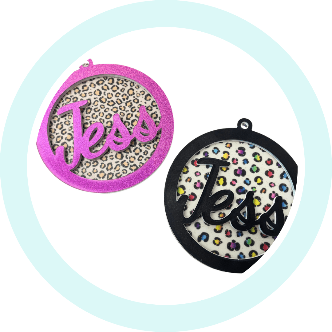 UV Printing on Gold Dust Glitter Core - Custom Made Better