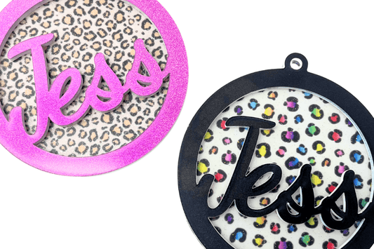 UV Printing on Gold Dust Glitter Core - Custom Made Better