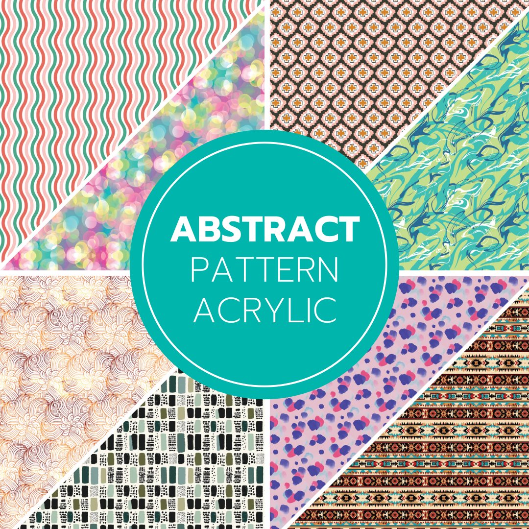 CMB Pattern Acrylic Sheets – Custom Made Better