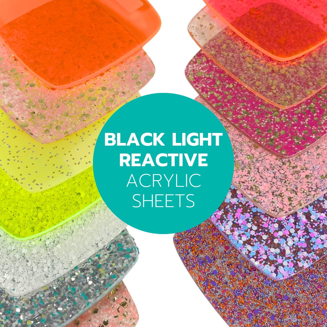 Black Light Reactive - CMB Black Light Acrylic Sheets - Local Plastics Supplier & Wholesale Acrylic Sheets Distributor