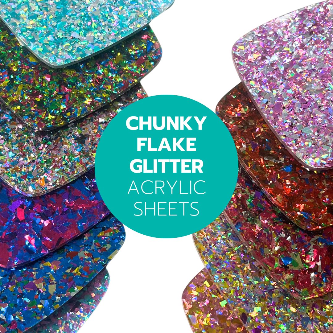 Chunky Confetti - CMB Glitter Acrylic Sheets - Local Plastics Supplier & Wholesale Acrylic Sheets Distributor