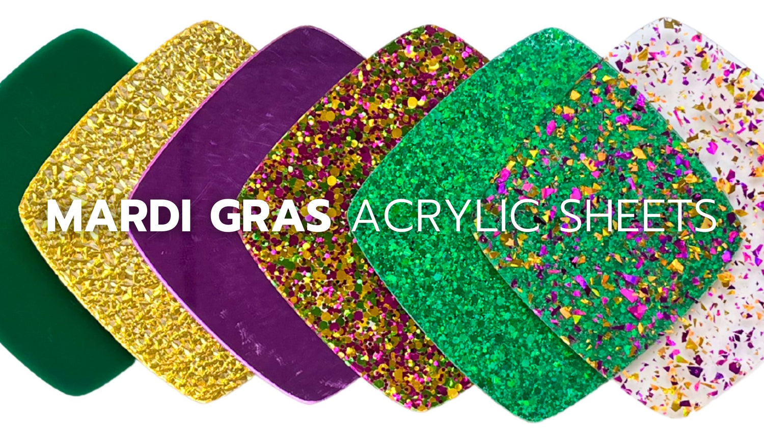 Mardi Gras Holiday - CMB Mardi Gras Acrylic Sheets - Local Plastics Supplier & Wholesale Acrylic Sheets Distributor