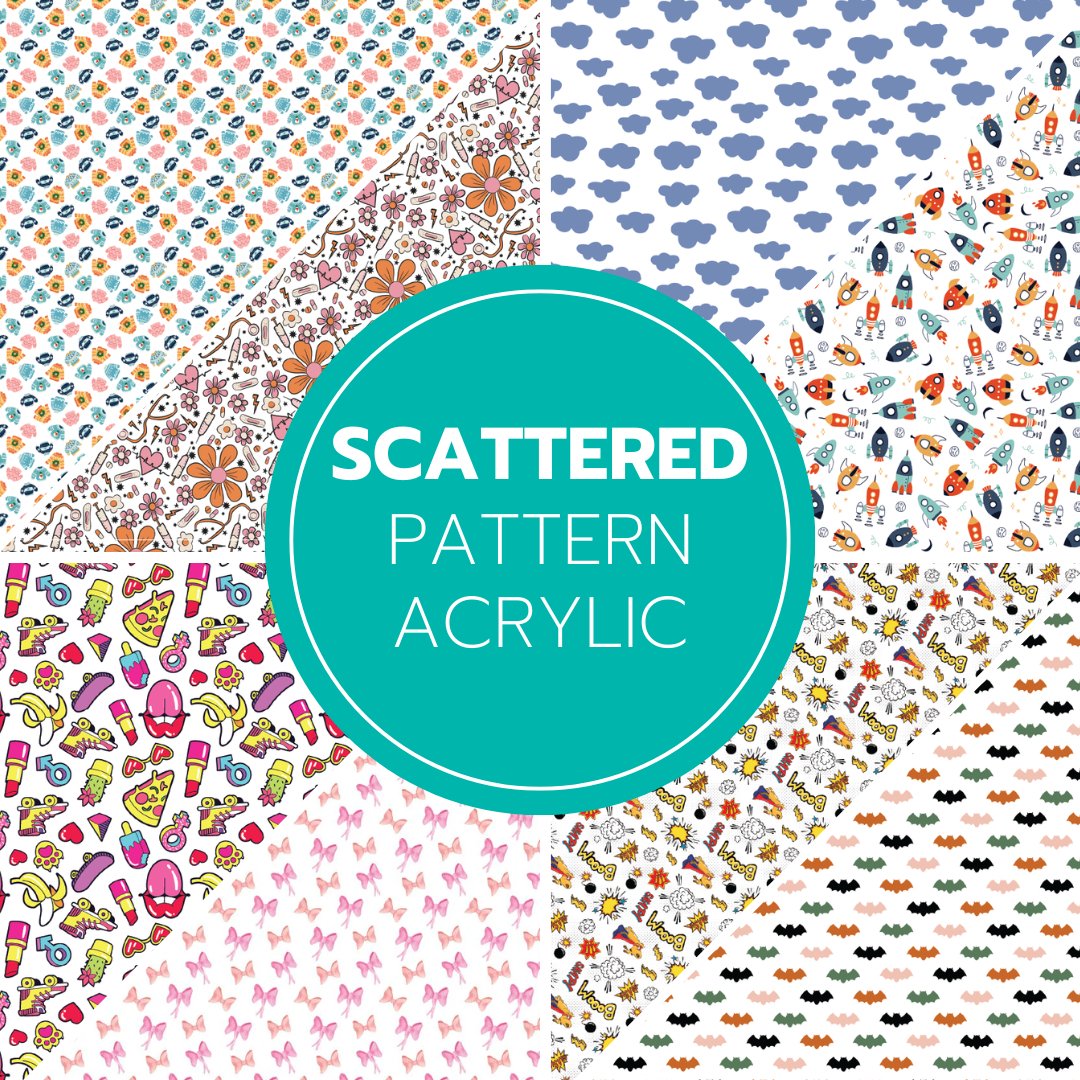 Scattered Acrylic Sheets - CMB Pattern Acrylic Sheets - Local Plastics Supplier & Wholesale Acrylic Sheets Distributor