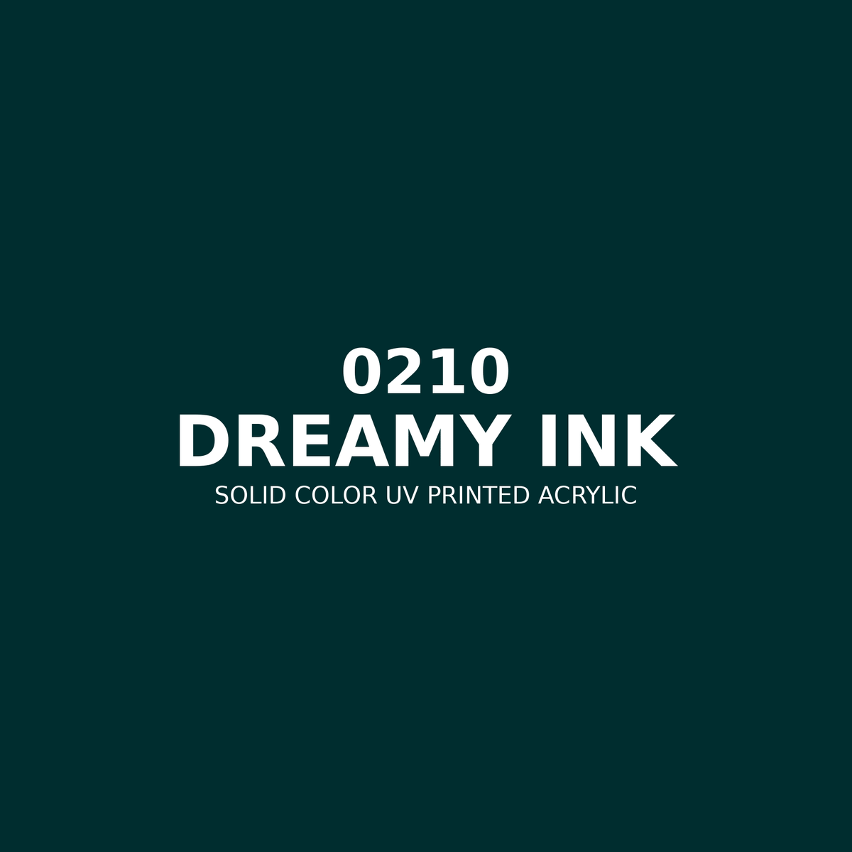 0210 | Dreamy Ink | Solid Color UV Printed Acrylic - Solid Color UV Printed Acrylic
