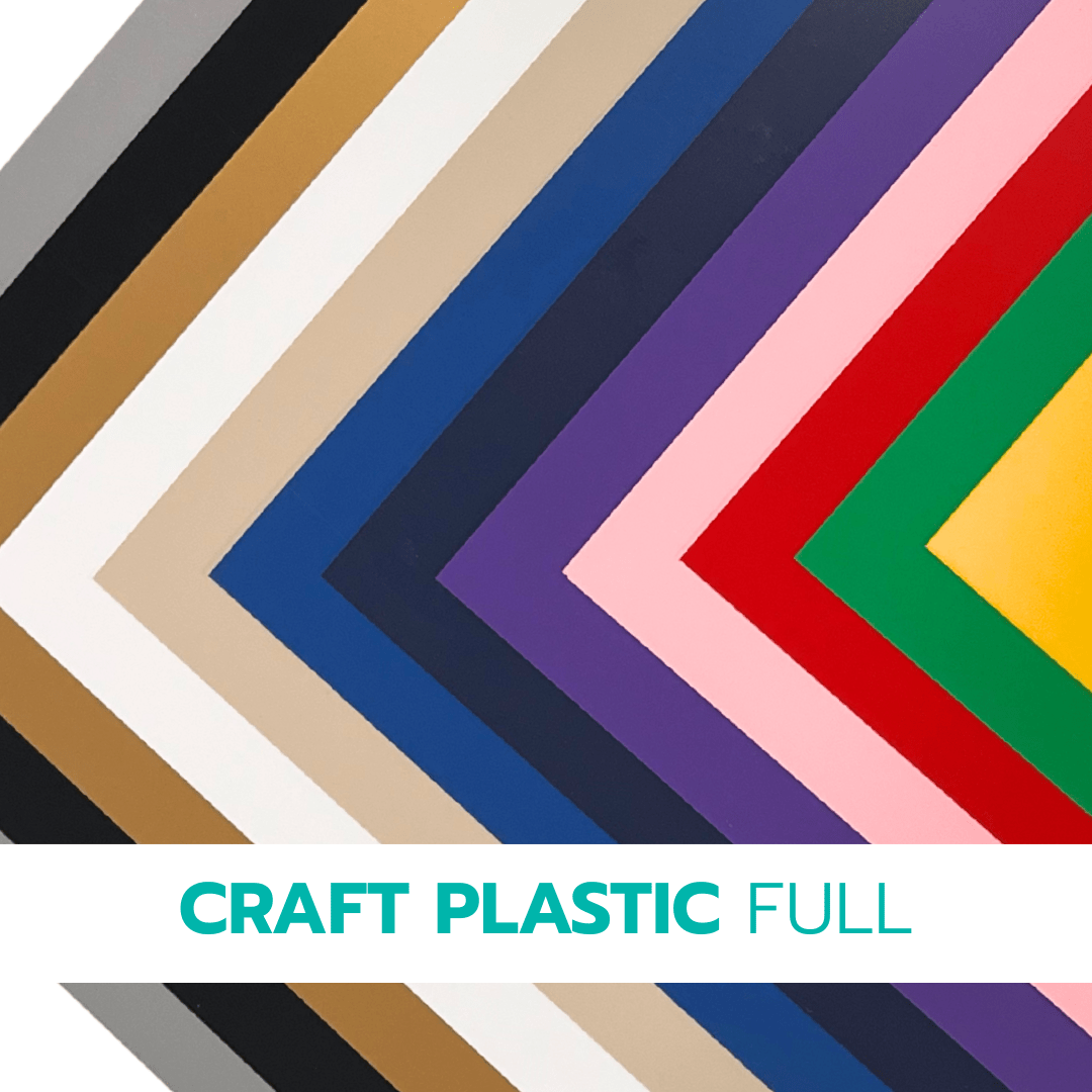 .025" Craft Plastic Acrylic Sheets 24" X 48" - Acrylic Sheets