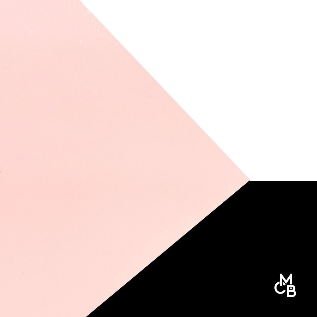 .025" Pale Pink Craft Plastic Acrylic Sheets - Acrylic Sheets