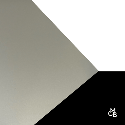 .025" Silver Craft Plastic Acrylic Sheets - Acrylic Sheets