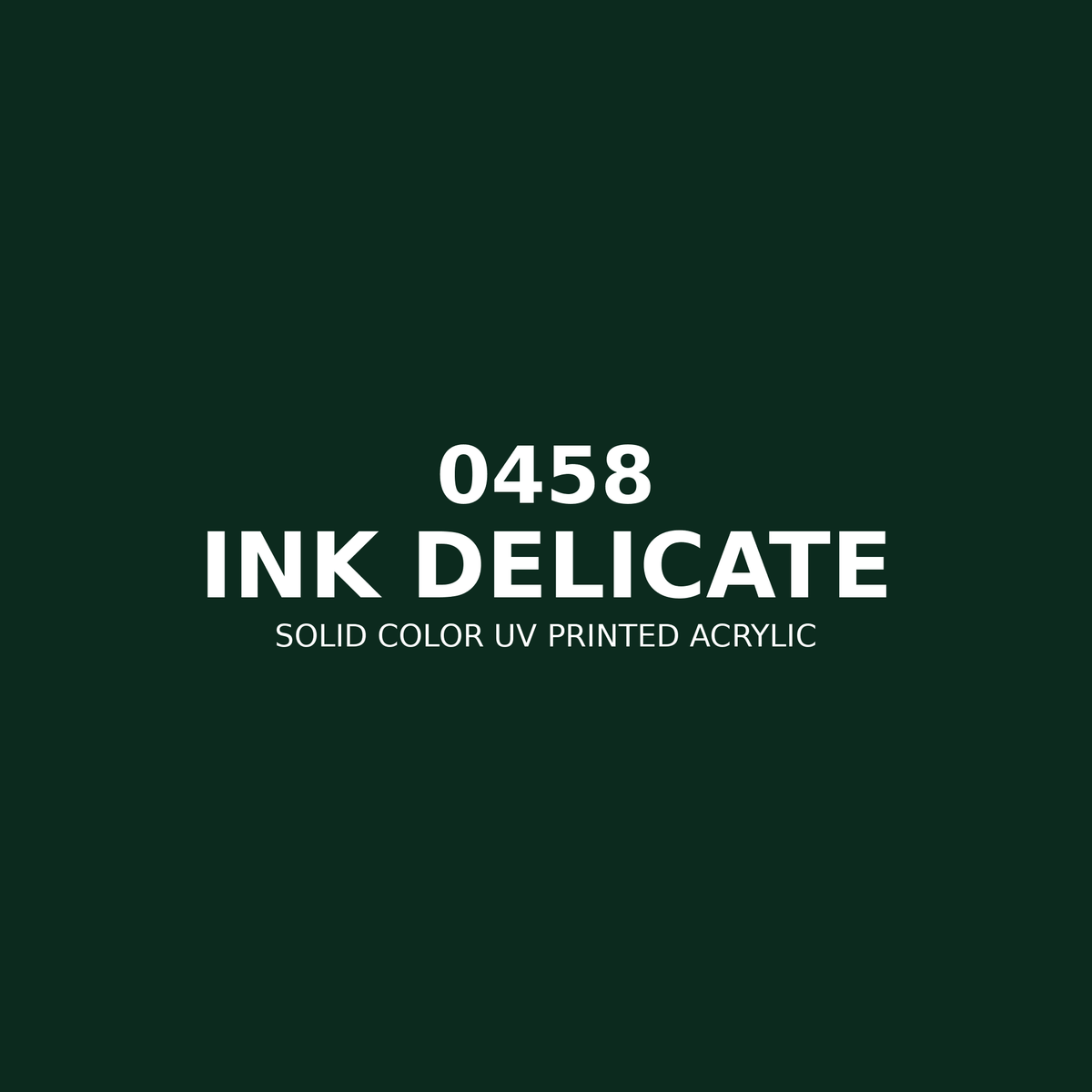 0458 | Ink Delicate | Solid Color UV Printed Acrylic - Solid Color UV Printed Acrylic
