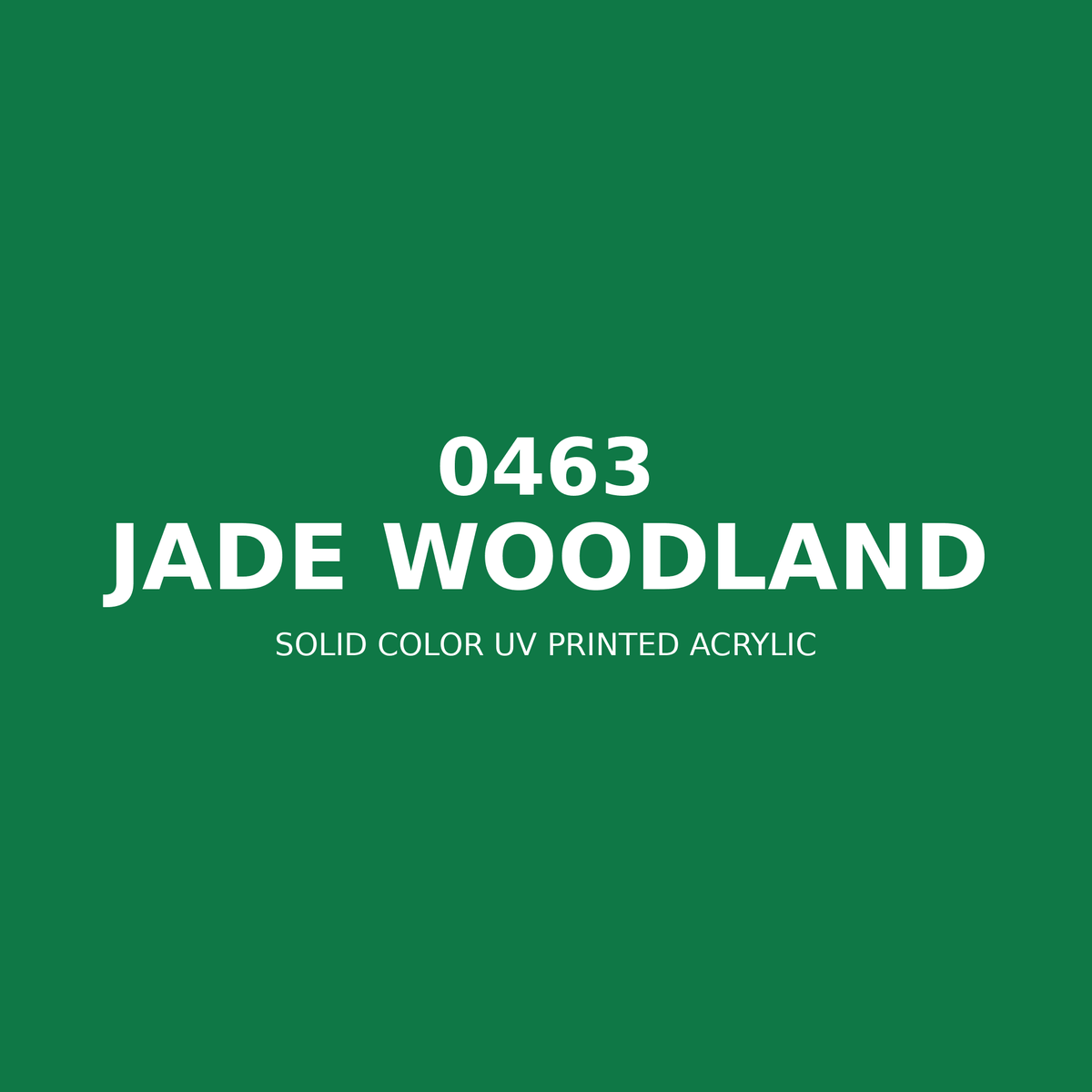 0463 | Jade Woodland | Solid Color UV Printed Acrylic - Solid Color UV Printed Acrylic