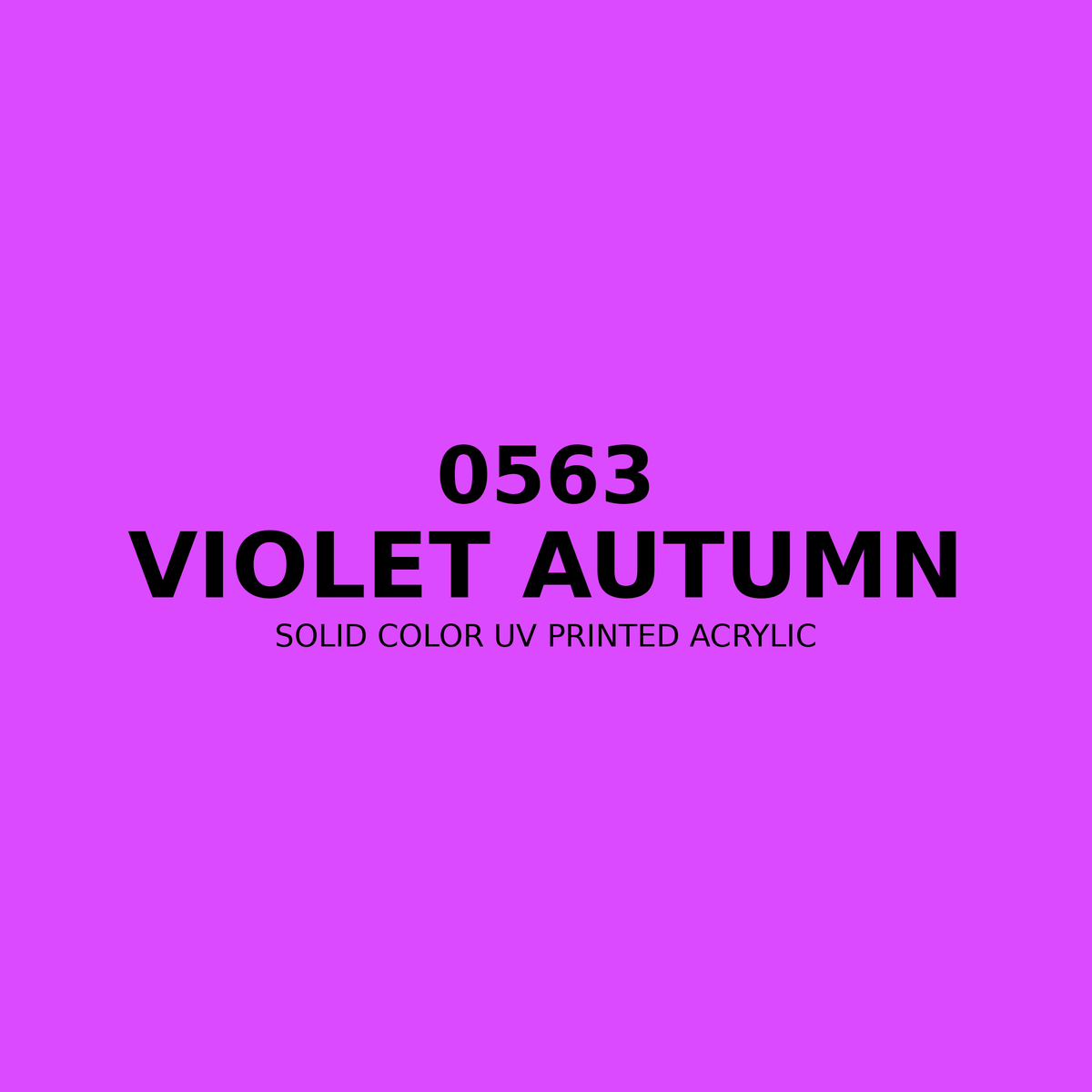 0563 | Violet Autumn | Solid Color UV Printed Acrylic - Solid Color UV Printed Acrylic