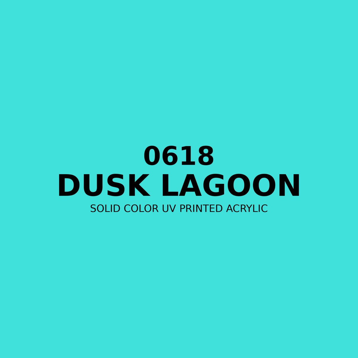 0618 | Dusk Lagoon | Solid Color UV Printed Acrylic - Solid Color UV Printed Acrylic