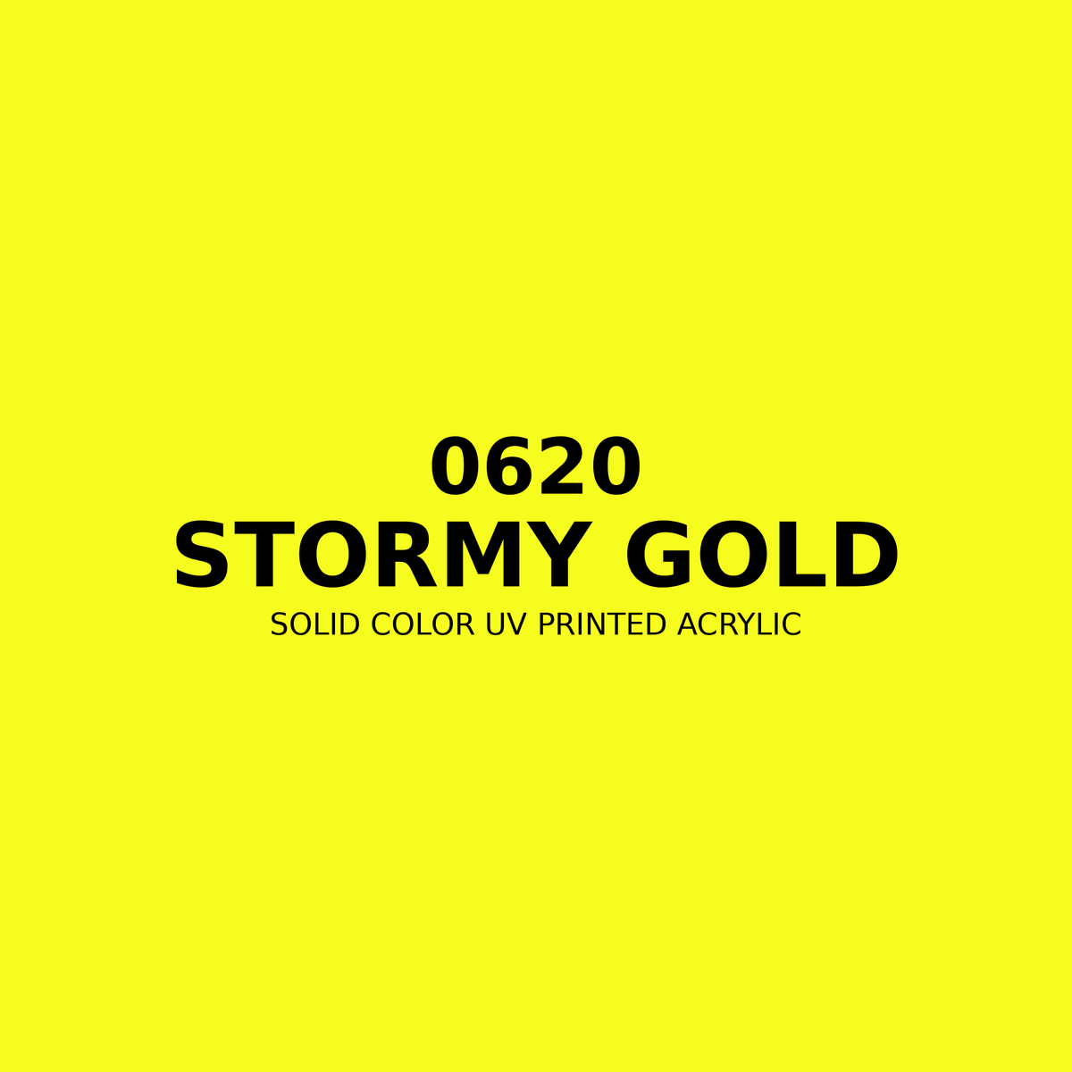 0620 | Stormy Gold | Solid Color UV Printed Acrylic - Solid Color UV Printed Acrylic