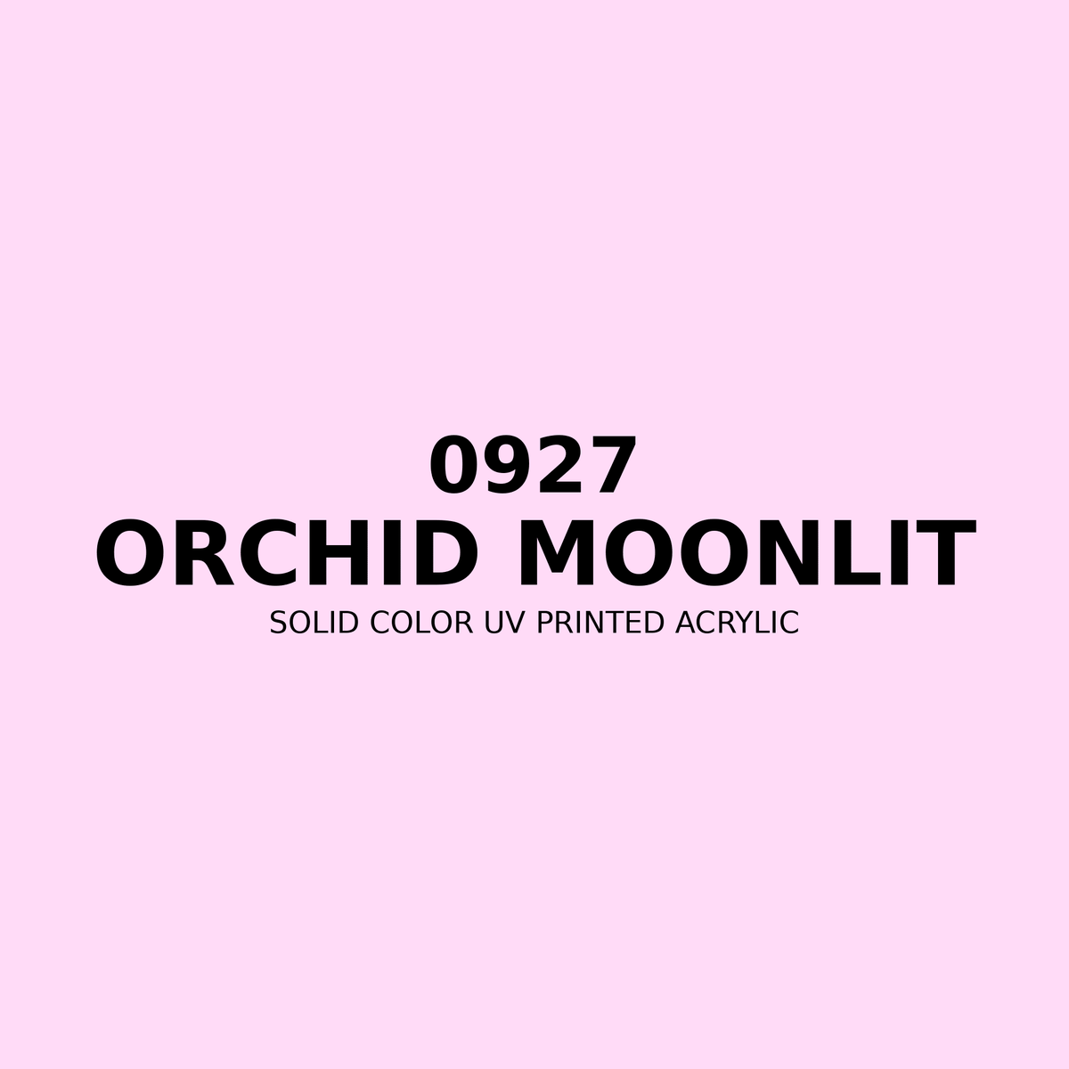 0927 | Orchid Moonlit | Solid Color UV Printed Acrylic - Solid Color UV Printed Acrylic