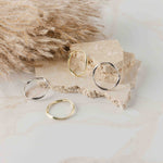12mm Silver Circle Alloy Twisted Linking Rings, 10 Pieces, Connector 20 - 