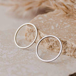 12mm Silver Stainless Steel Circle Linking Rings (Smooth), 10 Pieces, Connector 18 - 