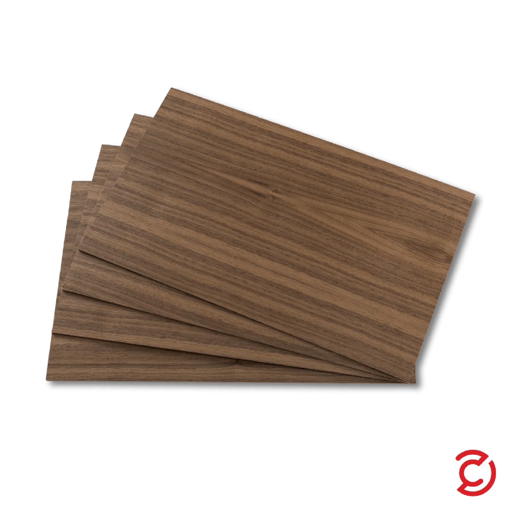 1/4" Prefinished Walnut Plywood Pack (Free Shipping) - 