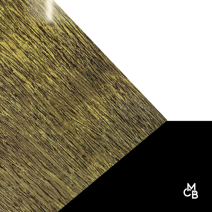 1/8" Black Gold Crushed Taffeta Threads Cast Acrylic Sheets - Acrylic Sheets