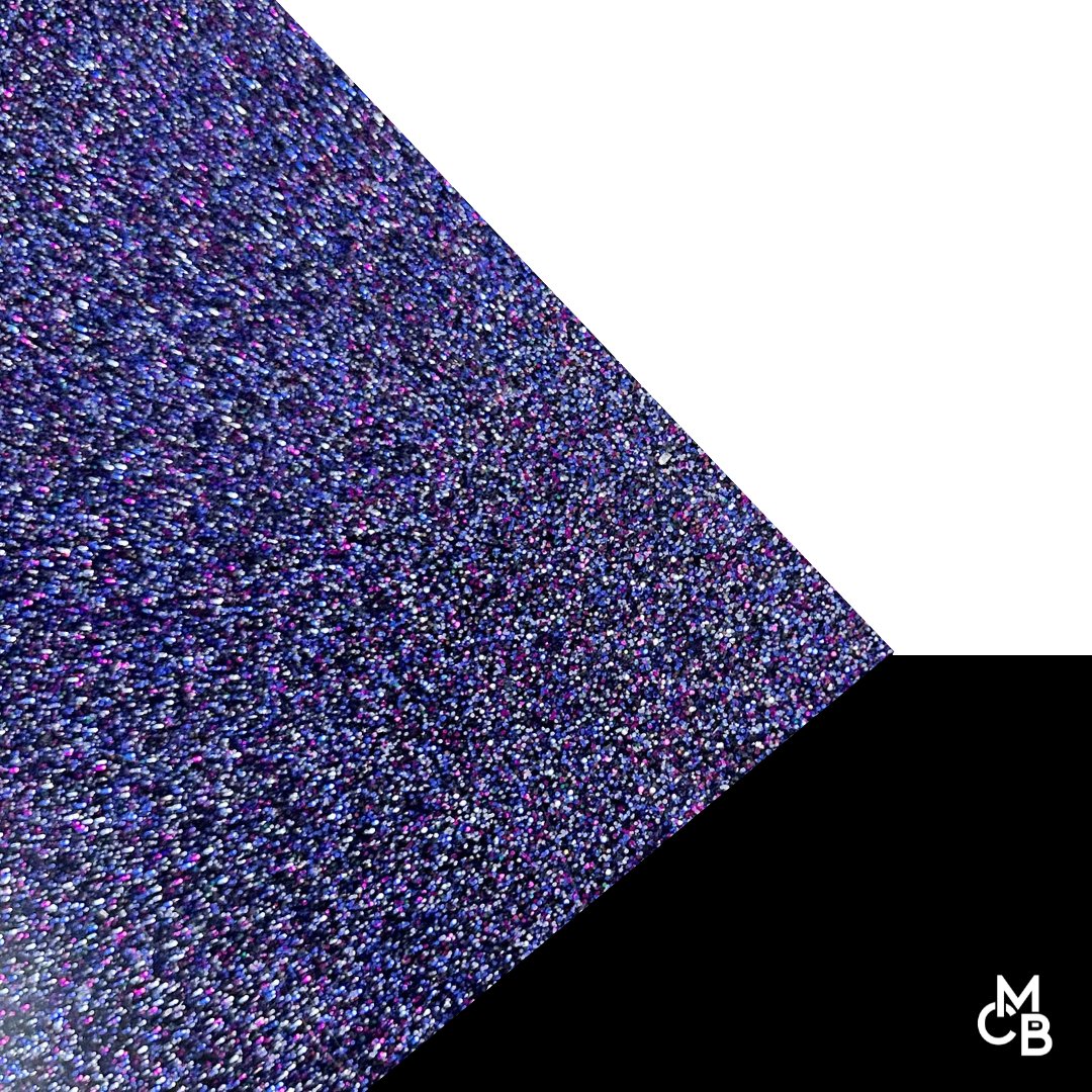 1/8" Blue Holographic Glitter Cast Acrylic Sheets - Acrylic Sheets