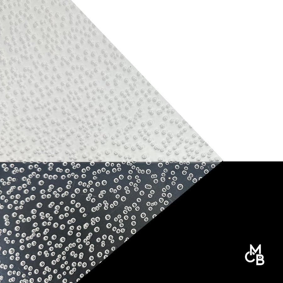 1/8" Bubbles Clear Cast Acrylic Sheets - Acrylic Sheets