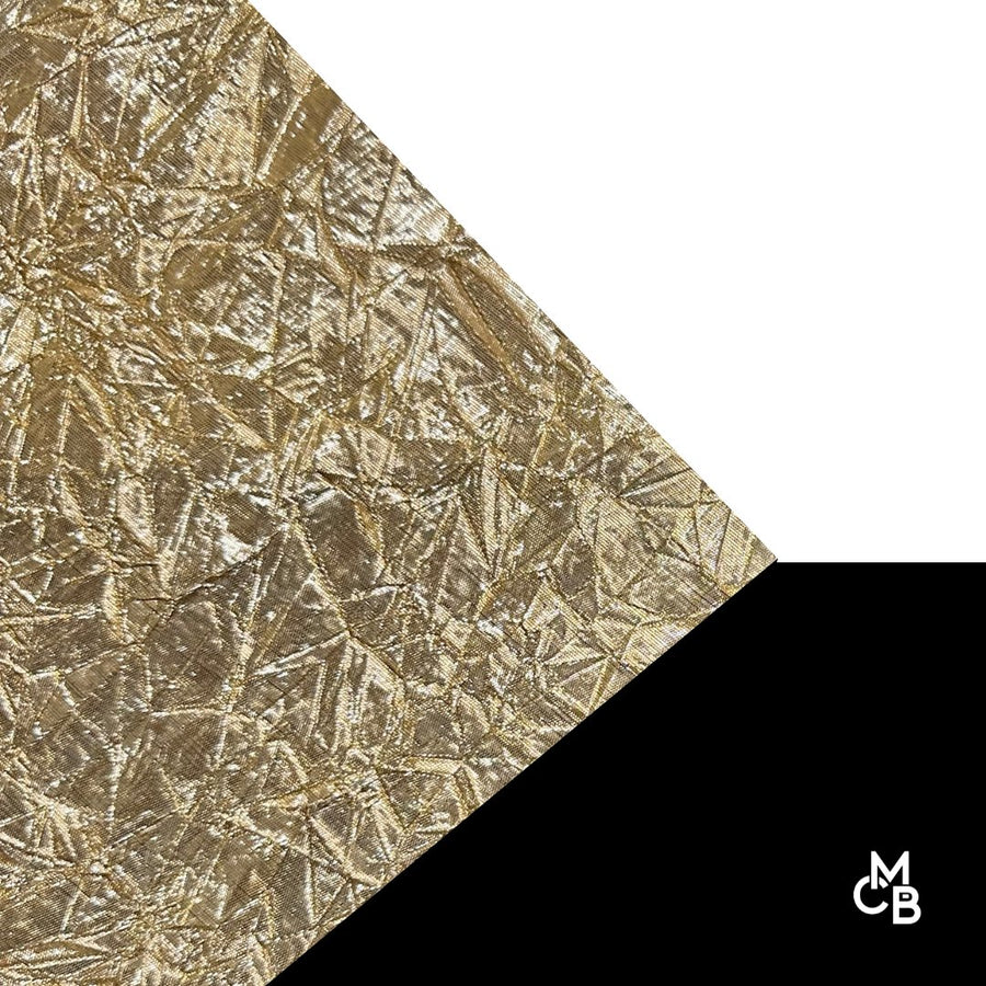1/8" Champagne Crushed Taffeta Threads Cast Acrylic Sheets - Acrylic Sheets