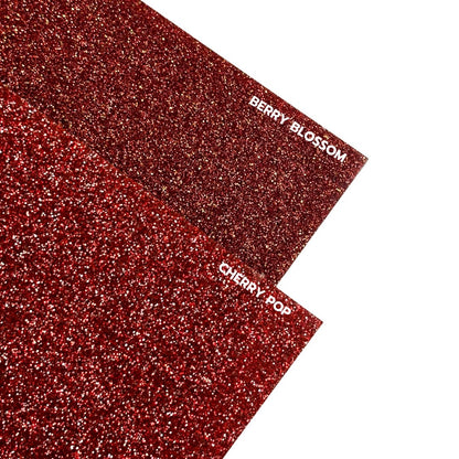 1/8" Cherry Pop Glitter Cast Acrylic Sheets - Acrylic Sheets