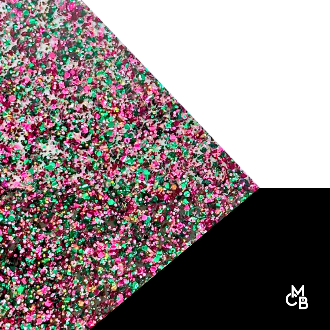 1/8" Emerald Rose GlitterBlend Cast Acrylic Sheets - Acrylic Sheets
