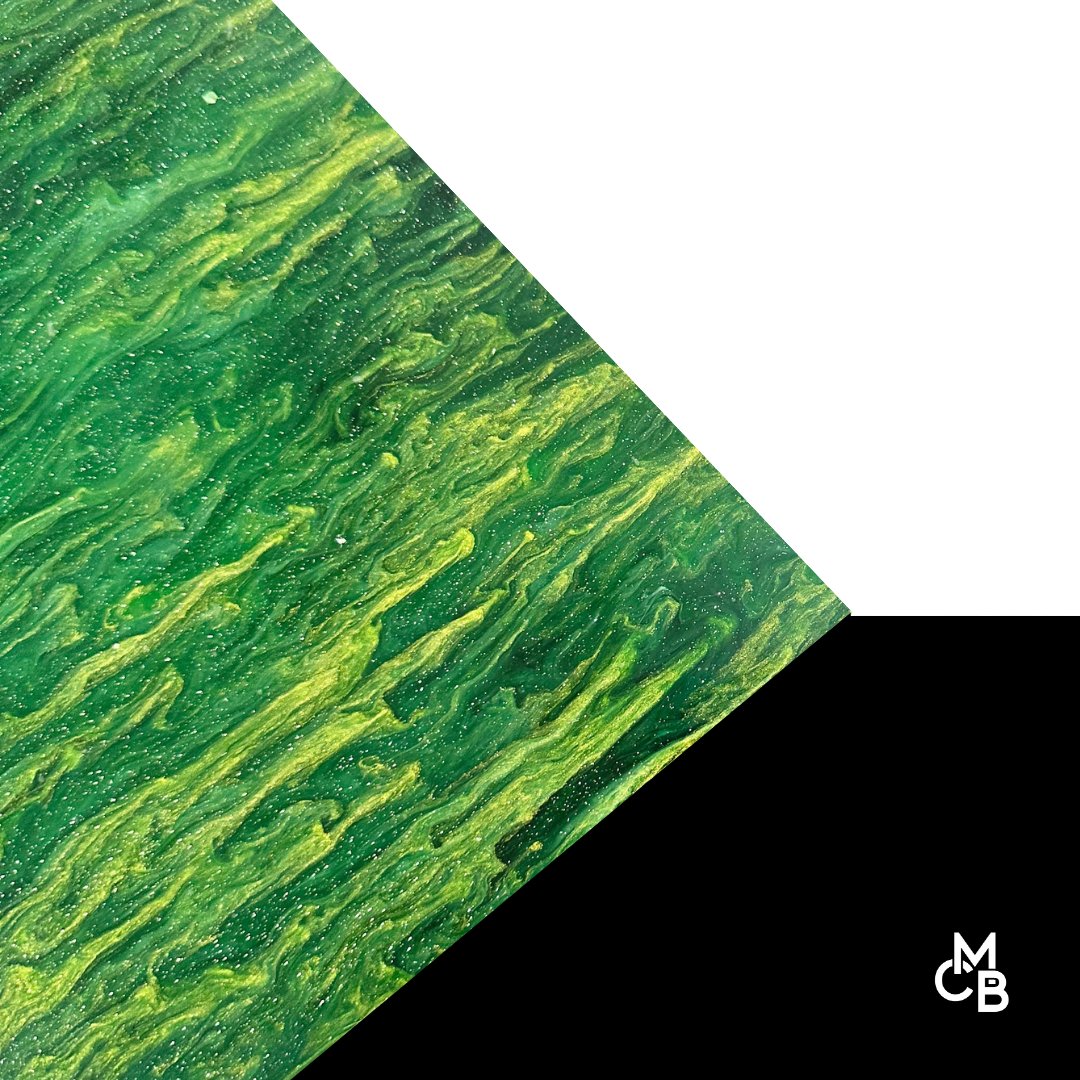 1/8" Enchanted Forest Marbled Glitter Cast Acrylic Sheets - Acrylic Sheets