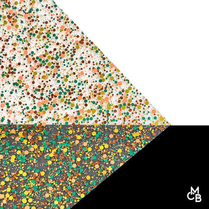 1/8" Fall Confetti Glitter Cast Acrylic Sheets - Acrylic Sheets