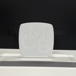 1/8" Frosted White Cast Acrylic Sheets | Matte/Gloss Finish One Side Matte | 2447 White - Acrylic Sheets