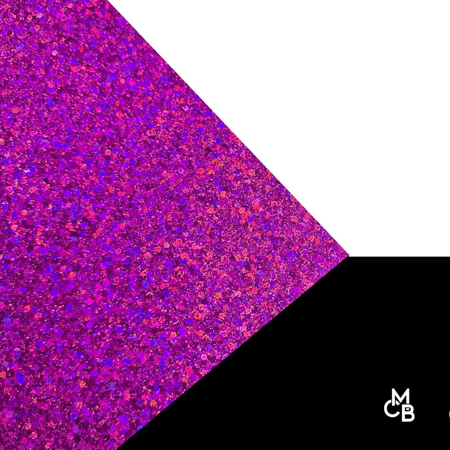 1/8" Fuchsia Razzle Dazzle Glitter Cast Acrylic Sheets - Acrylic Sheets