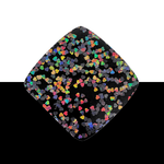 1/8" Holographic Black Hearts Shaped Glitter - CMB CHROMATIC CREATIONS - CMB Pattern Acrylic