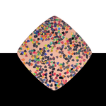 1/8" Holographic Black Hearts Shaped Glitter - CMB CHROMATIC CREATIONS - CMB Pattern Acrylic