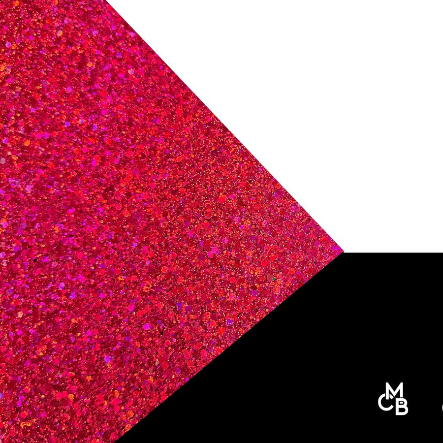 1/8" Hot Pink Razzle Dazzle Glitter Cast Acrylic Sheets - Acrylic Sheets