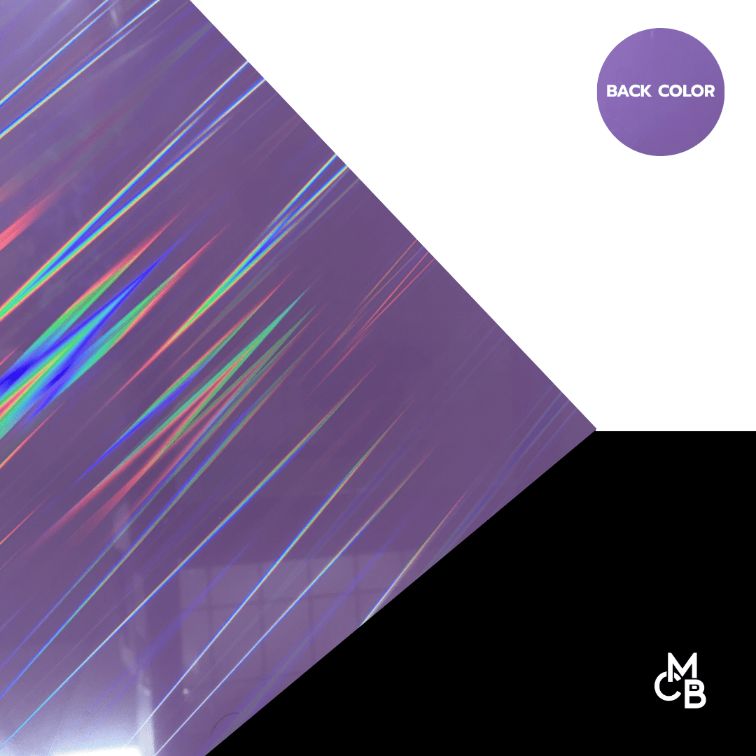 1/8" Iridescent Aurora on Purple Acrylic Sheets - Acrylic Sheets
