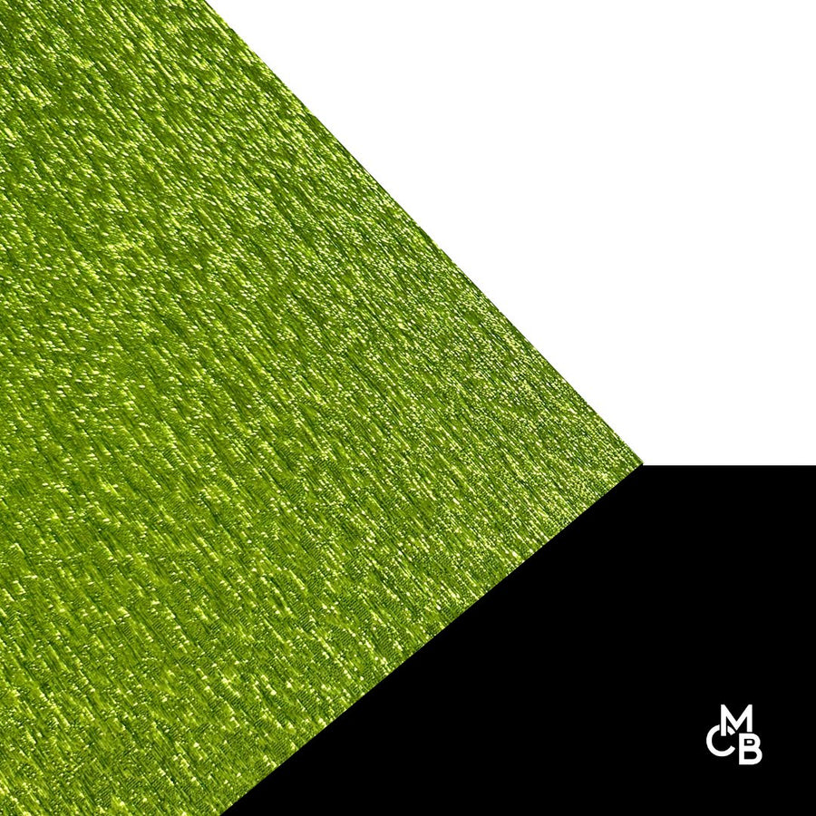1/8" Lime Green Shimmer Fabric Cast Acrylic Sheets - Acrylic Sheets