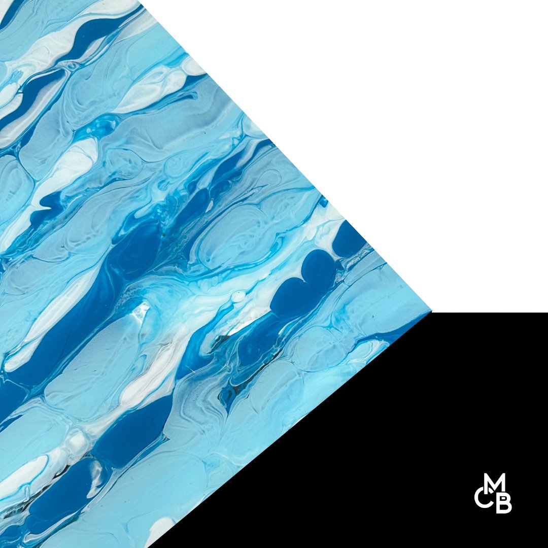 1/8" Nautical Paint Pour Cast Acrylic Sheets - Acrylic Sheets