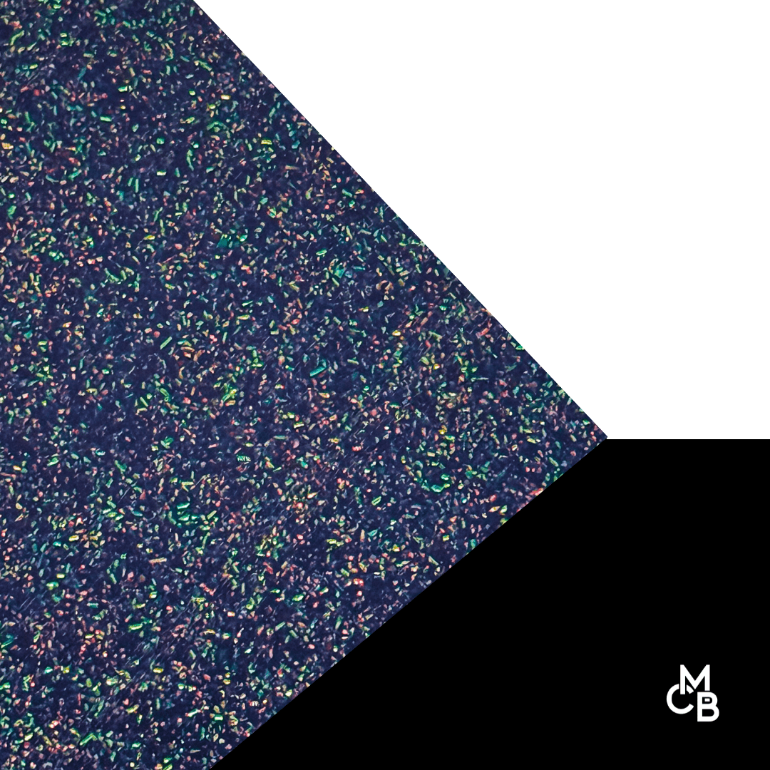 1/8" Navy LusterPop Glitter Cast Acrylic Sheets - Acrylic Sheets