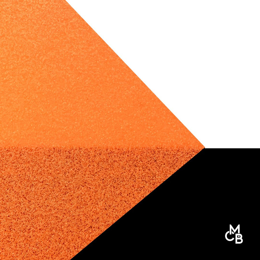 1/8" Neon Orange Glitter Cast Acrylic Sheets - Acrylic Sheets