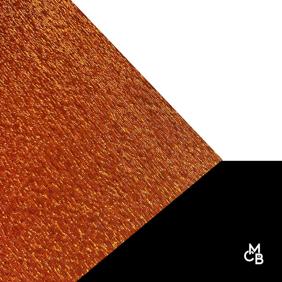 1/8" Orange Shimmer Fabric Cast Acrylic Sheets - Acrylic Sheets