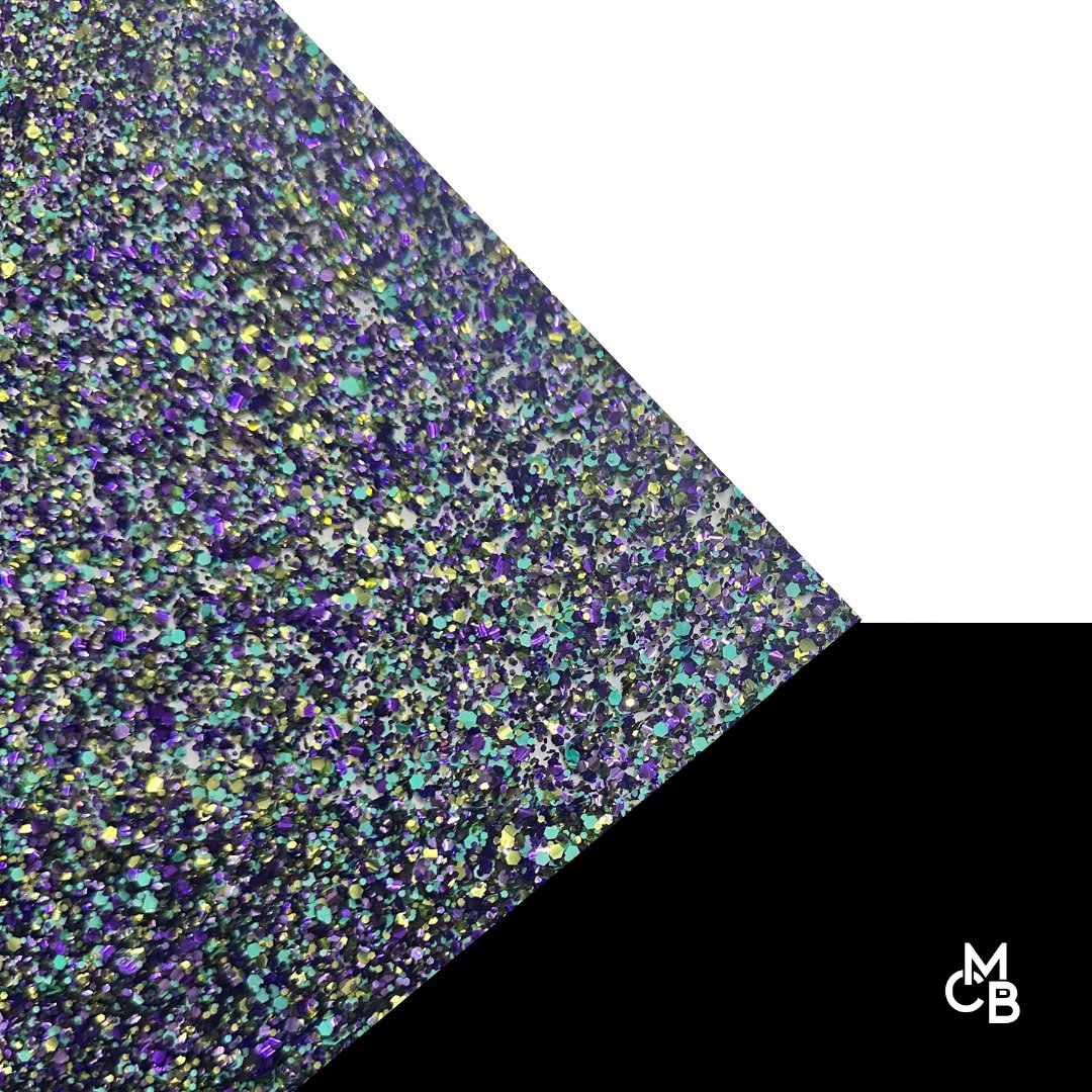 1/8" Pirate Sparkle Glitter Dots Cast Acrylic Sheets - Acrylic Sheets