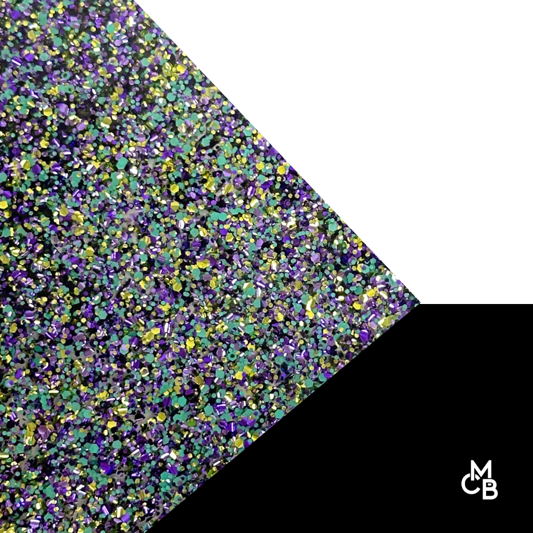 1/8" Pirate Sparkle GlitterBlend Cast Acrylic Sheets - Acrylic Sheets