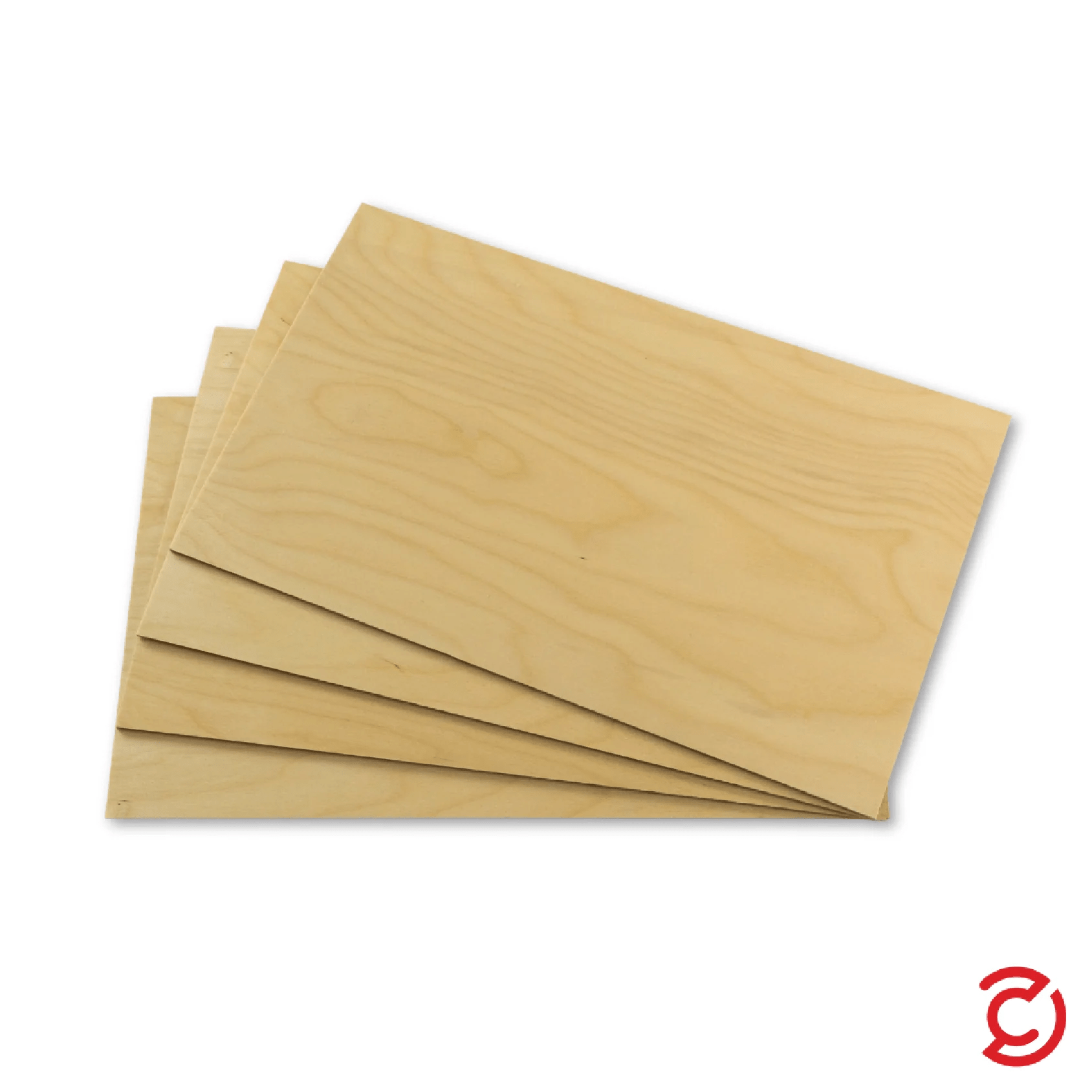 1/8" Prefinished Baltic Birch Plywood Pack (Free Shipping) - 