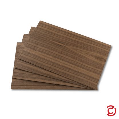 1/8" Prefinished Walnut Plywood Pack (Free Shipping) - 
