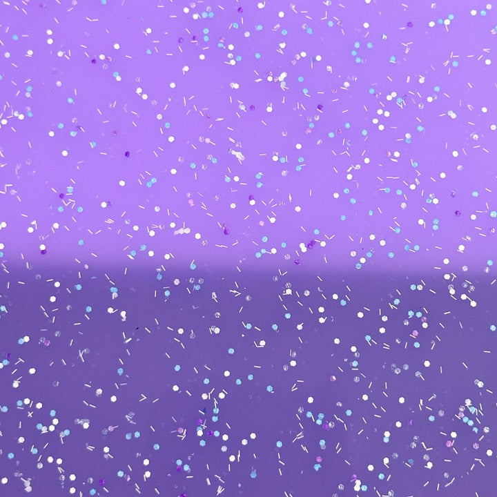 1/8" Purple Party Pop Glitz Glitter Cast Acrylic Sheets - Acrylic Sheets
